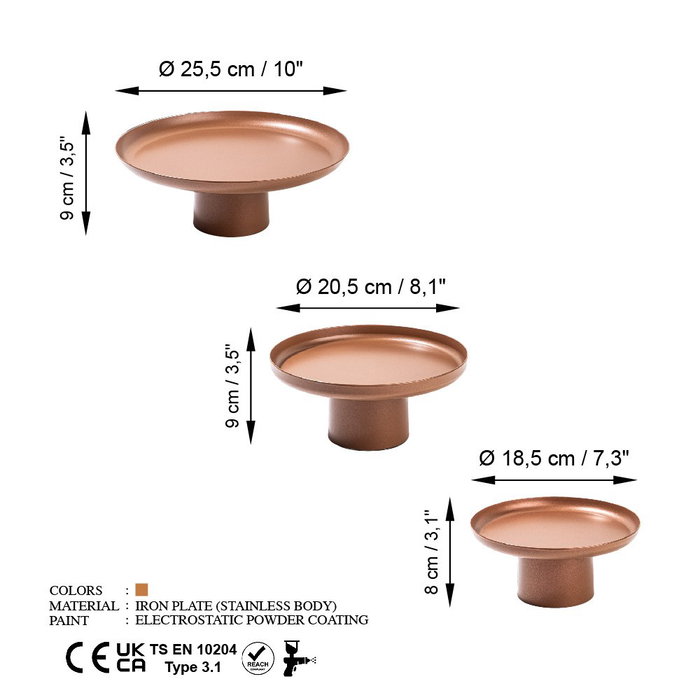 Aberto Design Nısıros-A - Cobre